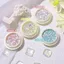 Làm Móng Tay Nhấp Nháy Opal Bột Phân Cực Dreamy Nhiều Màu Sắc Cổ Tích Siêu Mỏng Edelweiss Đám Mây Thổ Cẩm Bột Móng Tay Sequin Trang Trí