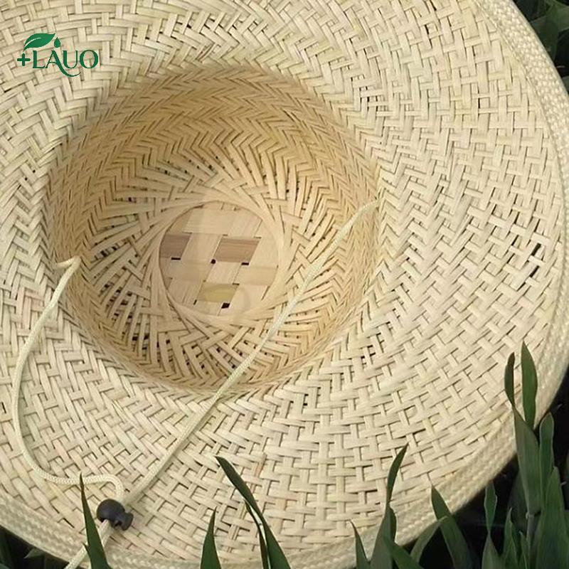 Mũ rơm bóng thoáng khí Springevenstar - chống nắng mùa hè, phù hợp làm việc ngoài trời