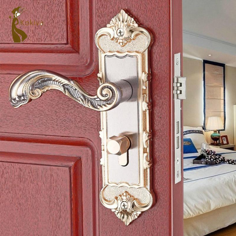 Bộ tay nắm cửa Entracne hiện đại kèm chìa khóa #6