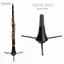 Toyuvn Mingzhe Clarinet Stand Folding Tripod Holder Phụ kiện di động Hãng thép đáng tin cậy Màu đen