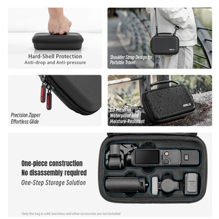 Dành cho DJI Osmo Pocket 4 Túi lưu trữ tất cả trong một, Túi xách một vai, vlog đeo chéo, Túi cầm tay 4, Phụ kiện lưu trữ máy ảnh thể thao
