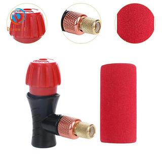 Bơm lốp xe đạp Dovewill CO2, Đầu bơm nhỏ gọn, Bộ chuyển đổi van, Núm điều khiển không khí, Hợp kim nhôm, để đi bộ, Xưởng, Đi xe thành phố và thể thao giải trí