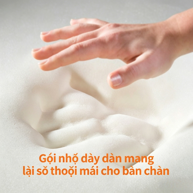 Thảm nhà tắm bọt nhớ siêu thấm hút, chống trơn trượt 2 mặt, mềm mại, êm chân, kích thước 40x60cm
