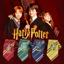 Cà vạt Harry Potter Ravenclaw sọc chéo phong cách preppy dành cho nam