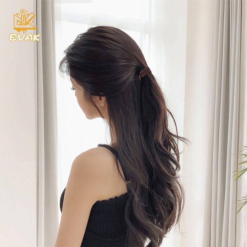 Dây buộc tóc co giãn cao su - Set 100 chiếc giá rẻ dành cho nữ và bé gái VN