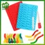 SWEET 20 Chiếc Lỗ Sáng Tạo DIY Silicone Gummy Rắn Giun Khuôn Socola Đường Kẹo Thạch Khuôn Đá Ống Khay Khuôn Bánh Trang Trí Dụng Cụ n