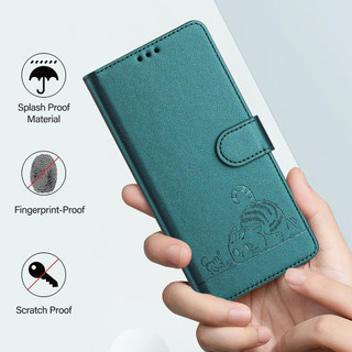 Ví PU Flip Case cho Samsung Galaxy M56 M55 M54 M53 M52 M42 M36 M35 A42 C55 F54 khe cắm thẻ Little họa tiết da điện thoại