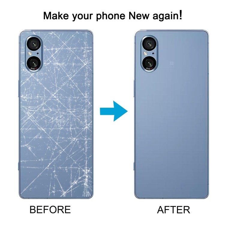 Bán chạy nhất cho Sony Xperia 5 V Ốp điện thoại pin có nắp ống kính máy ảnh