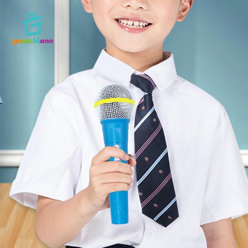 Gamchiano Fun Stage Mic Mô Phỏng Micro Chống Đỡ Cho Biểu Diễn Sân Khấu Bé Gái Và Bé Trai