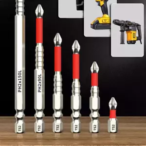 Bộ mũi khoan từ tính cao Bộ mũi khoan điện 6 mũi khoan chống trượt chống sốc để xây dựng