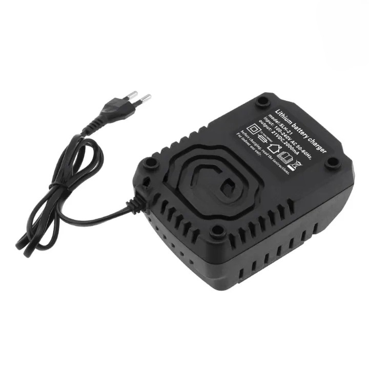 Sạc 21V đa dụng, cho pin không thương hiệu，Sạc pin / Sạc Cốc / Sạc đế，Sạc pin kiểu để cốc (sạc đế)，máy siết bulong