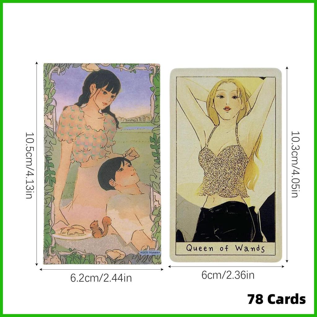 Bộ bài Tarot Thẻ Oracle dành cho người mới bắt đầu Trò chơi hướng dẫn bán chạy về mặt tâm linh dành cho nam giới saixit2vn