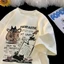 Áo thun nam nữ-100% cotton-Phong cách đường phố báo Mỹ -Thiết kế dáng rộng-Mềm mại, thoải mái-Thời trang và đa năng-D014