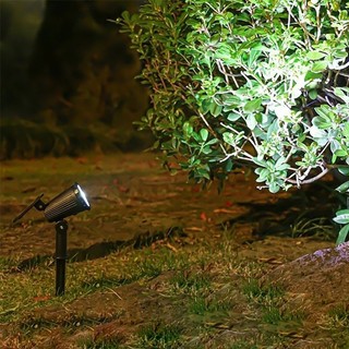 Đèn LED led Năng lượng mặt Spotlight Thông minh điều khiển ánh sáng ngoài trời không thấm nước cắm cỏ ánh sáng sân vườn