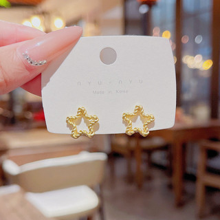 Bông tai nữ thời trang với ngọc trai và kim cương giả, thiết kế tinh tế
