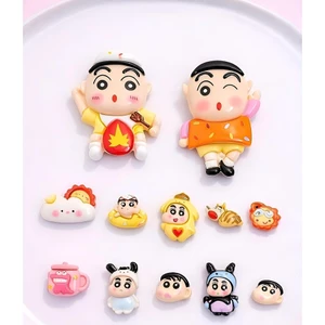 Set Charm Shin Cậu Bé Bút Chì Baby Hóa Trang Cute Nhiều Biểu Cảm Dễ Thương Trang Trí Dép Xinh Xắn Phong Cách Kawaii