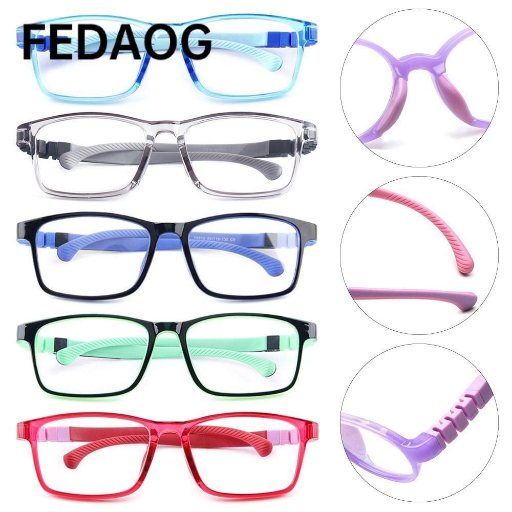 Kính trẻ em FEDAOG siêu nhẹ, phù hợp cho lớp học trực tuyến