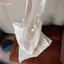 HFSHY Thêu Châu Âu Organza Túi Tote Handmade Ren Vintage Túi Xách Mua Sắm Sử Dụng Hàng Ngày Đảng Sự Kiện VN