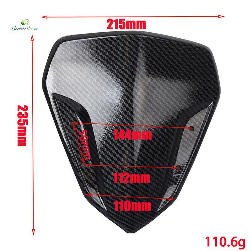 VISER [Nhà điện] Kính chắn gió xe máy Kính chắn gió Air Wind Deflector Cover Dome Tấm che nắng cho YAMAHA NVX155 Aerox155 NVX 155 Aerox 155 Phụ kiện mớii