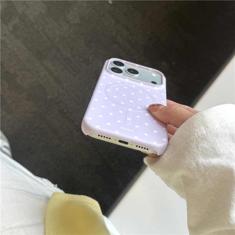 Ốp điện thoại PC họa tiết iPhone 17 Pro Max Stars