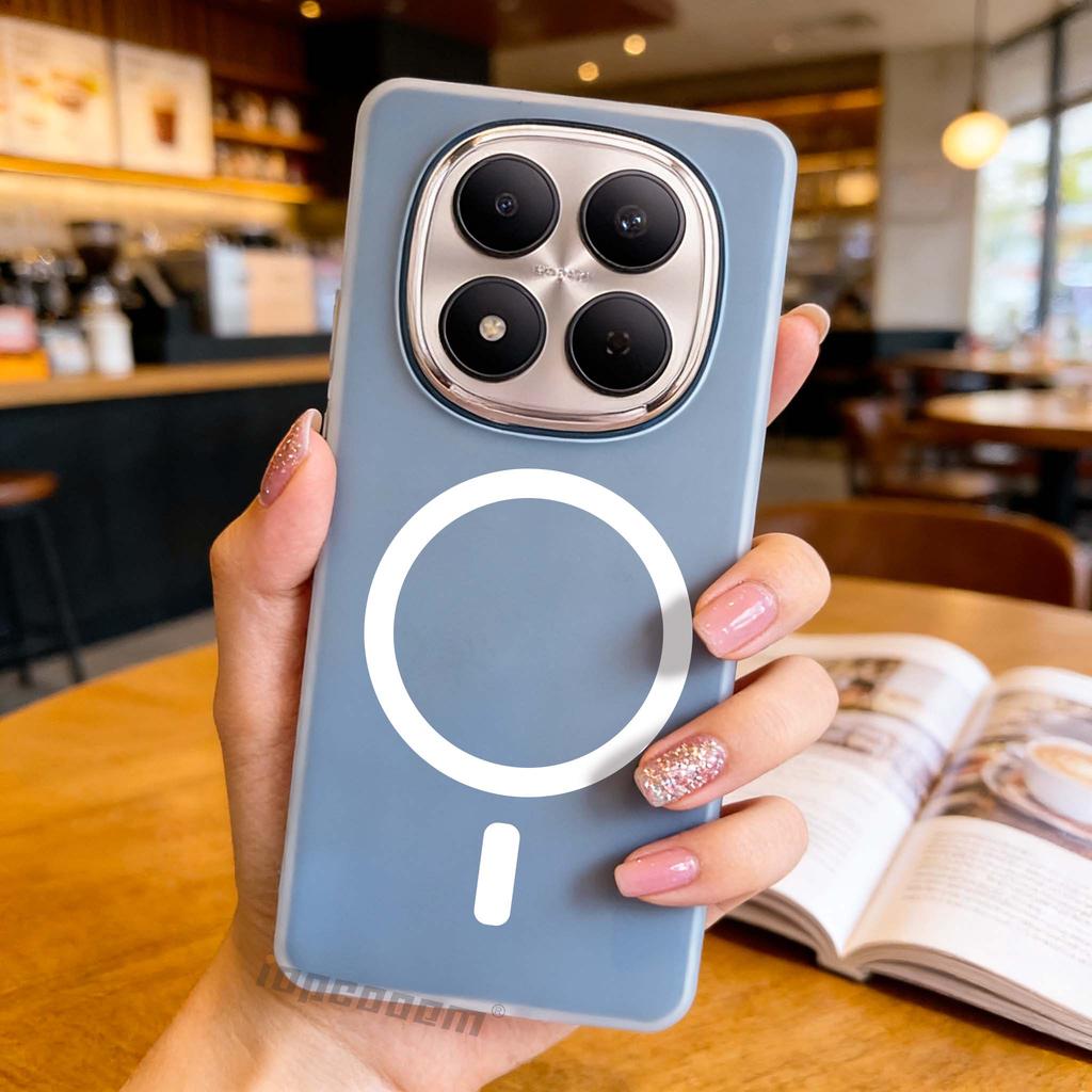 Vỏ TPU 2 trong 1 Candy Jelly từ tính cho Redmi Note 15 15 Pro Plus 4G 5G Vỏ bảo vệ điện thoại chống sốc
