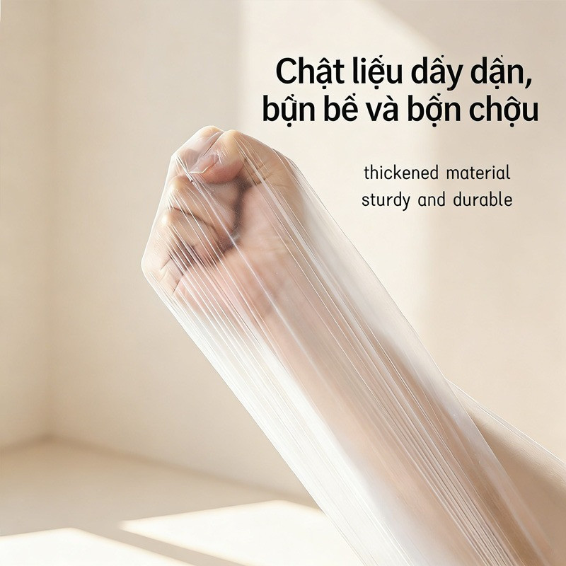 Bọc bụi đa năng cho giường tủ sofa, chống bụi chống nước, dây rút co giãn, kích thước lớn