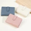 Ví nhỏ gọn dành cho nữ Bifold Clutch Thời trang Ví da Pu Ví đựng thẻ tín dụng nữ Túi đựng tiền Ví du lịch