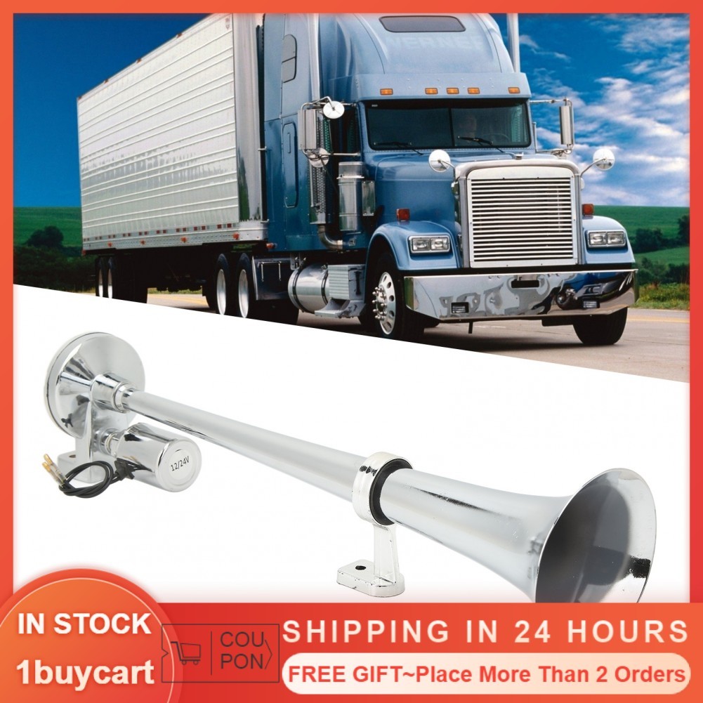 1buycart1 Máy Nén Khí Kèn Trumpet 150DB 12V Cho Ô Tô Xe Tải Thuyền Xe Máy