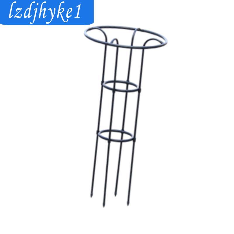 Vườn Obelisk Trellis Cây Kim Loại Trellis Chắc Chắn Hoa Đứng Dụng Cụ Làm Vườn Leo Khung Cho Hoa Hồng Hoa Chậu Cây
