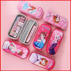 BH2 Công Chúa Disney Elsa Sophia Hộp Đựng Bút Chì Trẻ Em Văn Phòng Phẩm Hoạt Hình EVA Chống Thấm Nước Học Sinh Tiểu Học Pony Bút Chì
