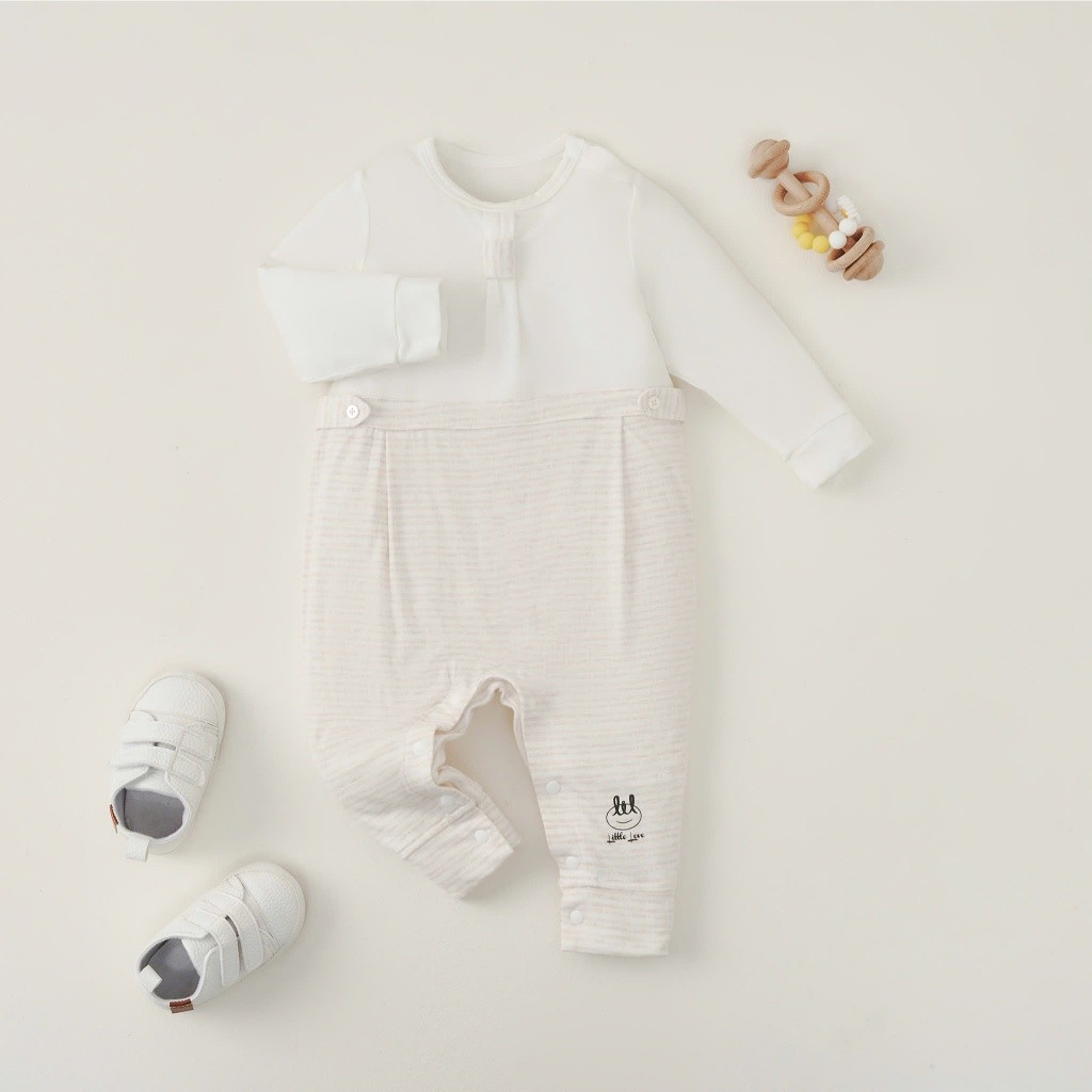 BỘ BODY SƠ SINH SỢI TRE DÀNH CHO BÉ [ SIÊU MỀM, MÁT, MỊN CO DÃN VÀ THẤM HÚT TỐT] SZ 0/1M - 6/9M (DBD17,DBD16,DBD02)