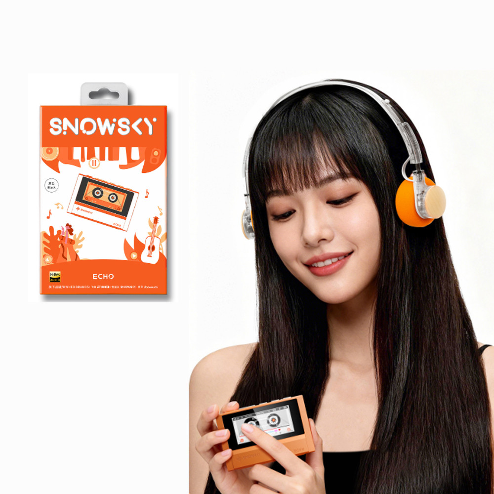 Máy nghe nhạc âm thanh Hi-Res di động FiO ECHO Máy nghe nhạc Bluetooth DAC kép 3,5mm + 4,4mm Màn hình màu đầu ra cân bằng | BigBuy360 - bigbuy360.vn