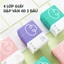 Giấy ăn rút TopGia 3 màu 300 tờ 4 lớp cao cấp, mềm mịn, an toàn
