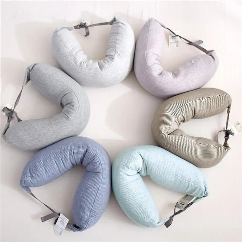 Gối du lịch cổ, Gối du lịch có thể điều chỉnh, Gối hình chữ U, Bộ du lịch trên máy bay, Vỏ thoáng khí thoải mái