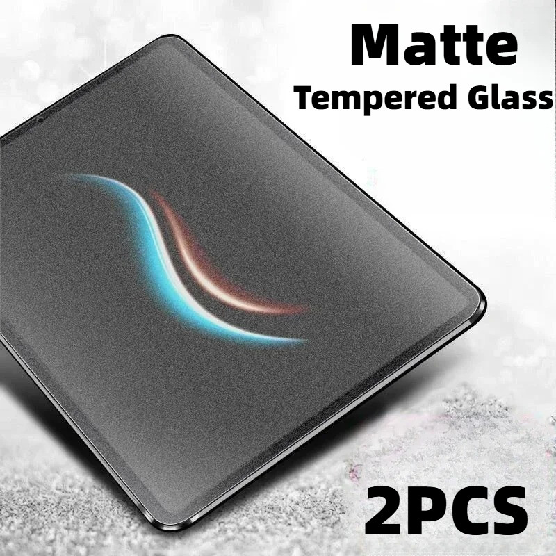 2 Chiếc HD Kính Cường Lực Cho Samsung Galaxy Tab S11 S10 S10 + FE Ultra Máy Tính Bảng Kính Cường Lực Bảo Vệ Màn Hình Cho Galaxy Tab S9 + S9 S8 + S8 S7 S7 + S6 S5e Lite FE Ultra Matte Frosted Film