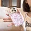 Kotak pelindung iPhone 17/16/15 dengan ikat leher, pelindung promaxcomel dan menggemaskan