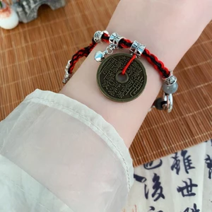 Vòng tay nữ phong cách Trung Quốc retro, phù hợp làm phụ kiện thời trang