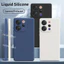 Vỏ Silicon Lỏng Nhiều Màu Cho Vivo V70 V60 V50 V40 Pro Lite E Elite VivoV70 V70Elite VivoV60 V60Lite Thời Trang Đơn Giản Mặt Thẳng Ốp lưng TPU Mềm Chống Rơi