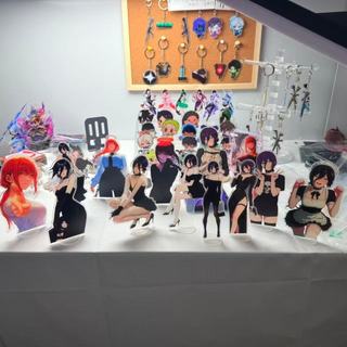 Mô hình Standee Nhân Vật Reze Chainsaw Man Trang trí để bàn góc học tập