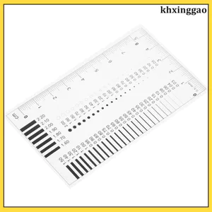 Thước giám sát vết nứt Biểu đồ phát hiện lỗ hổng Đường kính Đo lỗi Đo khxinggao