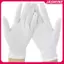 JASMINE 1 Cặp Mới Full Ngón Nam Nữ Nghi Thức Găng Tay Cotton Trắng Bồi Bàn / Tài xế / Trang Sức / Găng Tay Công Nhân Găng Tay Hấp Thụ Mồ Hôi JASMINE