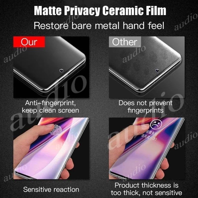 Nubia Neo 5 GT 5G 2in1 Ống kính phía trước Phim Hydrogel chống gián điệp cho ZTE Nubia Neo 5 GT 5G Bảo vệ màn hình riêng tư hoàn toàn mềm mại cho UBIA NEO 5 GT Neo5GT 5G Ống kính máy ảnh Kính trước chống gián điệp