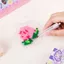 Bộ đậu dính nước ma thuật Đồ chơi giáo dục trẻ em Xịt thủ công Hạt hòa tan trong nước diy Puzzle Girl Gift 4.11
