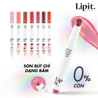 Son Dưỡng Môi Tan Chảy Click Click Lava LIP IT Dưỡng Ẩm Căng Mọng 1.9g