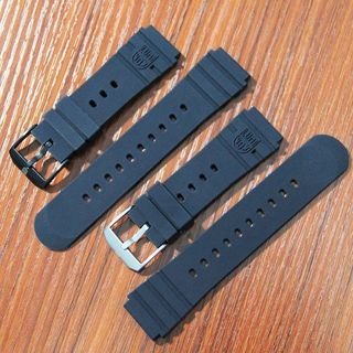 [Dây đeo] Thích hợp cho Luminox Luminox Silicon 0200 / 3901 / 7050 Dây đeo cao su tấn công con dấu 21mm Miệng lồi