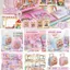 Hộp đựng xe đẩy DIY Hộp đựng xe đẩy Mini di động dành cho trẻ em Spree Bộ văn phòng phẩm sinh viên Hộp quà tặng bé gái 0414