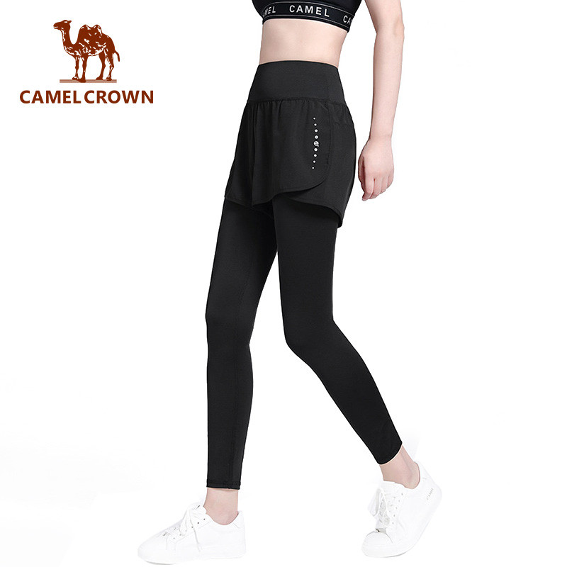 CAMELCROWN Quần Legging Yoga Nữ Cao Cấp, Co Dãn Tốt Cho Tập Gym Và Thể Thao