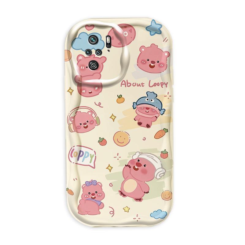 Thích Hợp Cho Redmi Note 10 10S Pro 4G POCO M5S Điện Thoại Thông Minh 3D TPU Mềm Hoạt Hình Dễ Thương Loopy Vỏ Điện Thoại Chống Sốc