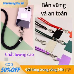 【48h】Dây đeo điện thoại đa năng điều chỉnh độ dài tùy ý, dùng hàng ngày hoặc biểu diễn, giữ điện thoại an toàn.