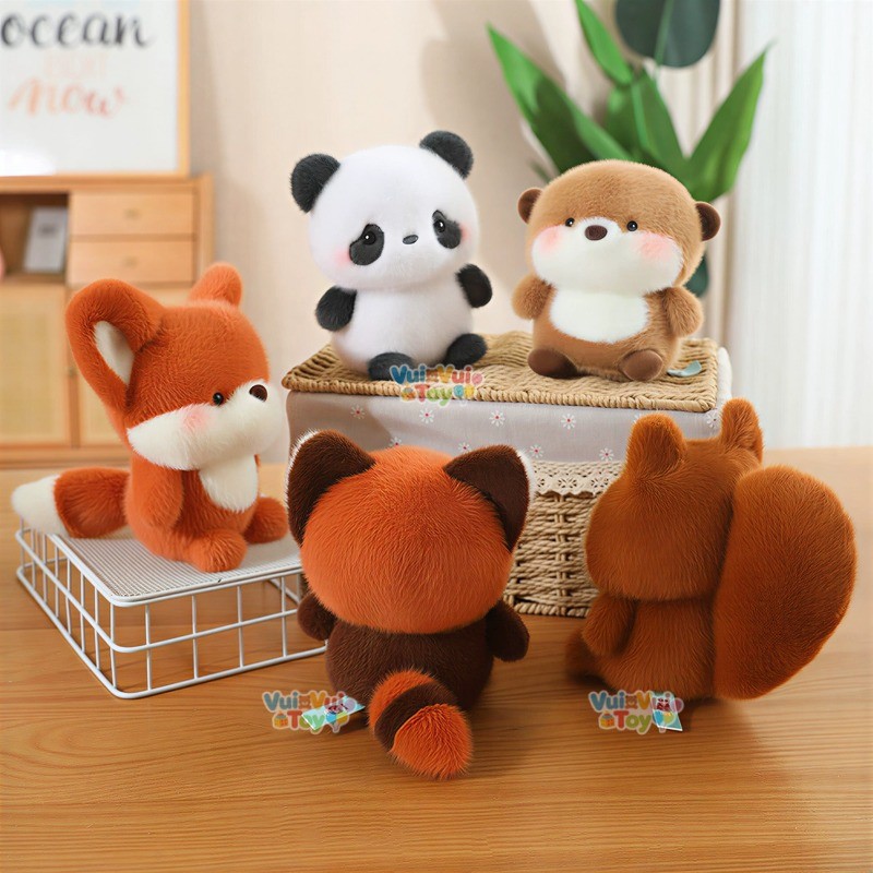 🐰Thú bông nhỏ để bàn – Bạn đồng hành êm ái, mềm mại an ủi